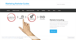Desktop Screenshot of marketingrockstarguides.com